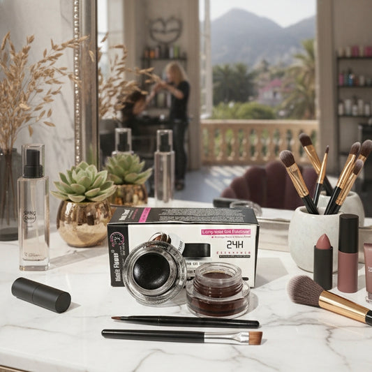 Music Flower Gel Eyeliner Combo (Black & Brown) – 6g