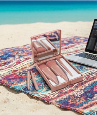5-in-1 Travel Makeup Brush Kit